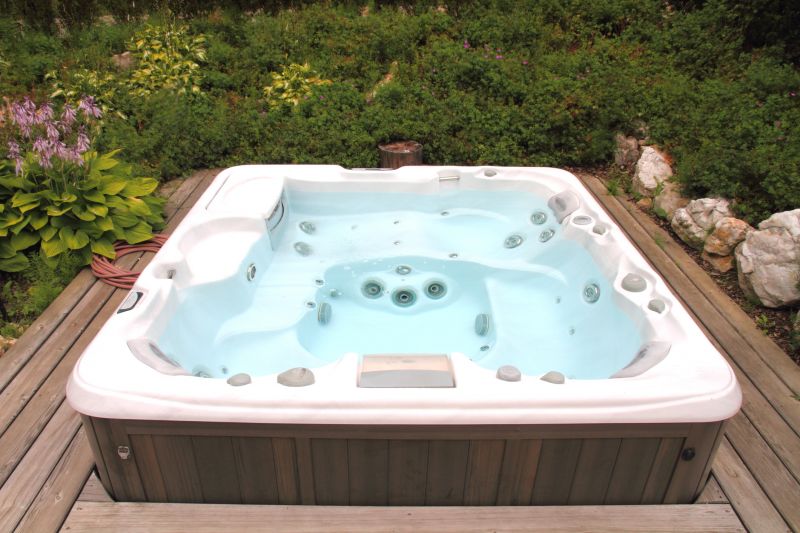 Luxury Hot Tub on Deck